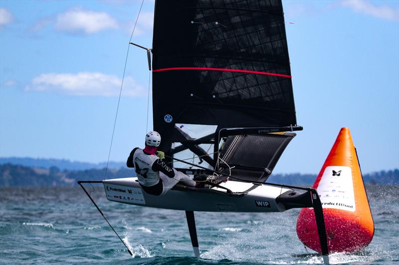  Day 3 - 2024 PredictWind Moth Worlds. Manly Sailing Club. January 6, 2025 photo copyright Richard Gladwell - Sail-World.com/nz taken at Manly Sailing Club and featuring the International Moth class