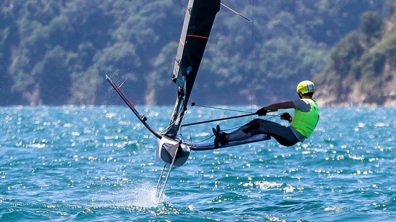 Mattias Coutts - Day 5 - 2024 PredictWind Moth Worlds - Manly Sailing Club. January 9, 2025 - photo © Richard Gladwell - Sail-World.com/nz