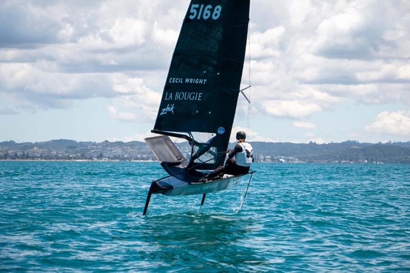 Hattie Rogers (GBR) - Day 5 - 2024 PredictWind Moth Worlds - Manly Sailing Club. January 9, 2025 - photo © C-Tech