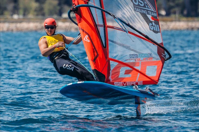 Team USA windsurfer Noah Lyons has put himself on course for a place at the Paris 2024 Olympic Games - photo © World Sailing