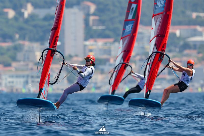 iQFoil - Marseille - Paris2024 Olympic Regatta - July 29, 2024 - photo © World Sailing / Sander van der Borch