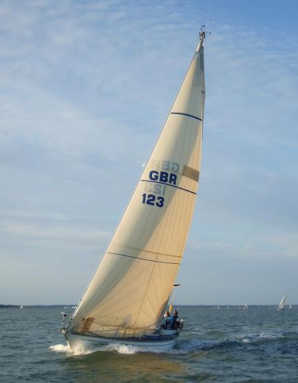 Xara, Class 6 winner in the JOG St Peter Port Race 2014 photo copyright Paul Cook taken at Junior Offshore Group and featuring the IRC class