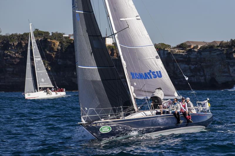 Komatsu Azzurro on Sydney Harbour - photo © Andrea Francolini