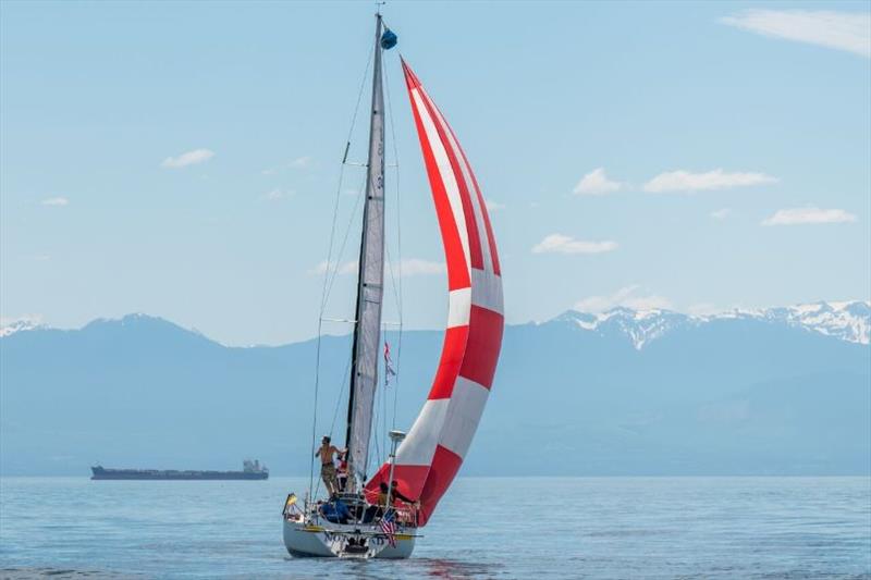 1Light air for Team Global's start – Race to Alaska 2018 - photo © Katrina Zoe Norbom / racetoalaska.com