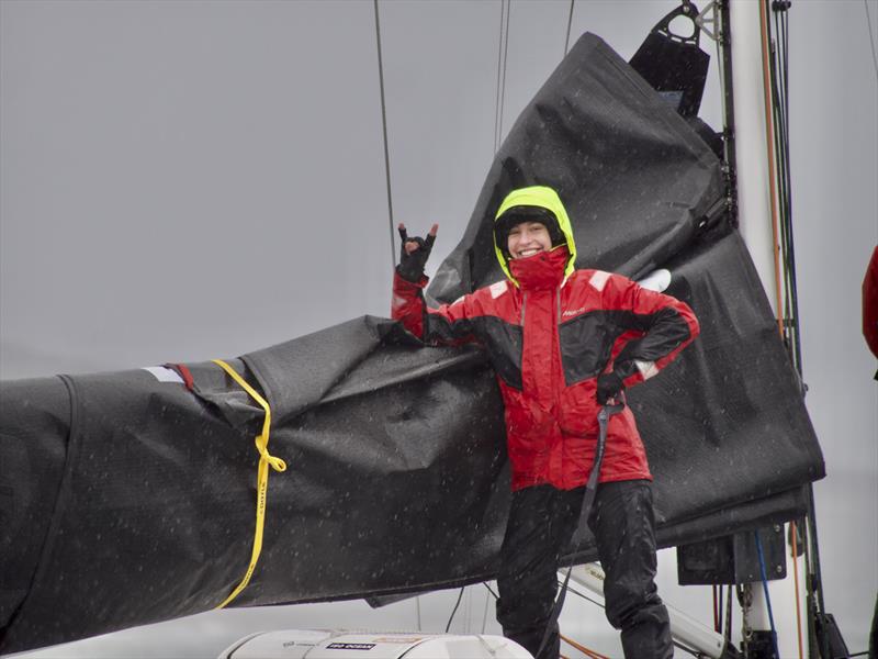 Damp but happy crew on day 1 of the annual Sydney Short Ocean Racing Championship - photo © Tilly McKnight Media