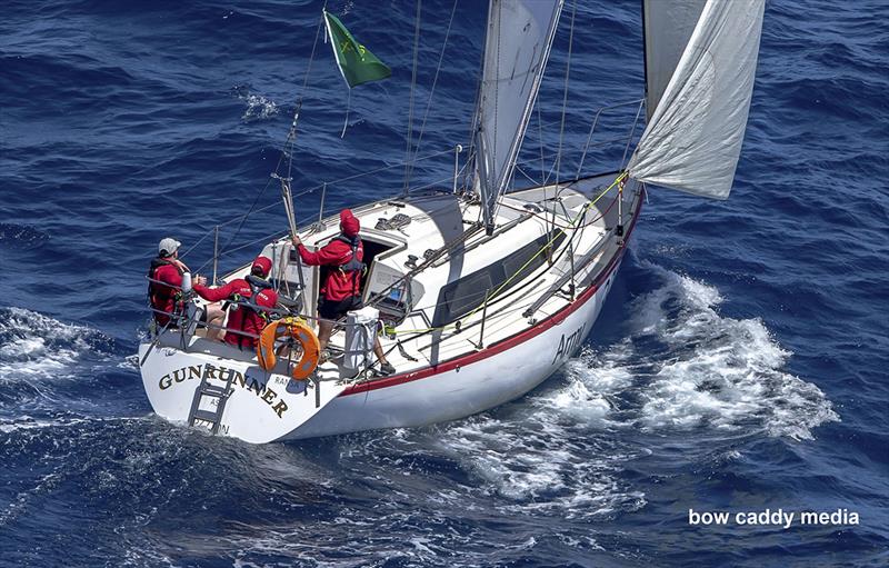 Gun Runner - Start of the 2022 Sydney Hobart race - photo © Bow Caddy Media