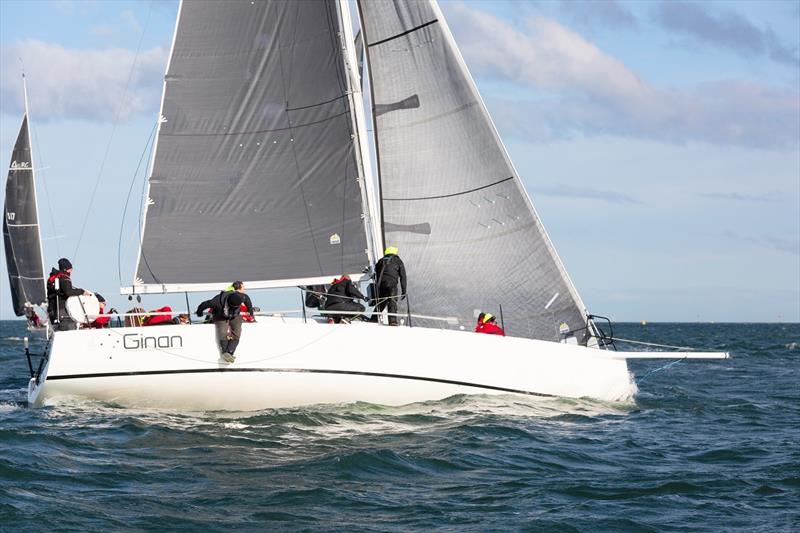 Ginan is among the race favourites - Melbourne to Devonport Rudder Cup photo copyright Andrew Hewison taken at Ocean Racing Club of Victoria and featuring the IRC class