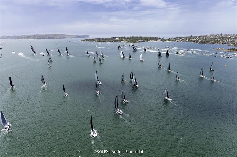 2023 Rolex Sydney Hobart Yacht Race start - photo © ROLEX / Andrea Francolini