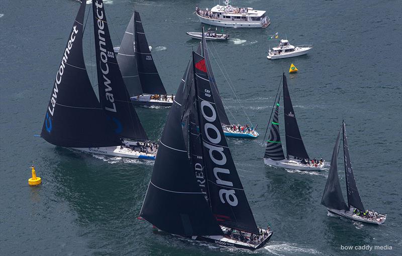 The gun has fired! photo copyright Bow Caddy Media taken at Cruising Yacht Club of Australia and featuring the IRC class