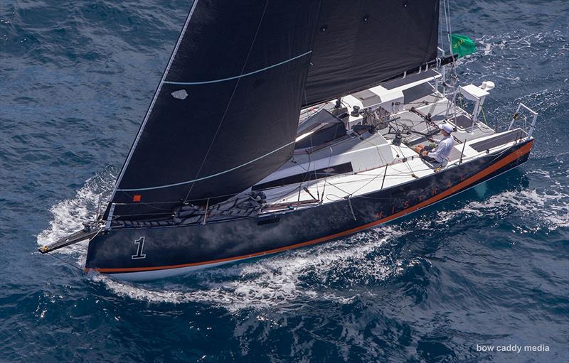 Rupert Henry and Jack Bouttell on Mistral photo copyright Bow Caddy Media taken at Cruising Yacht Club of Australia and featuring the IRC class