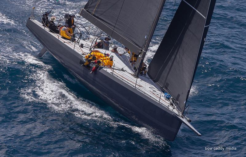 Eric De Turckheim's Teasing Machine back for another tilt at IRC Overall photo copyright Bow Caddy Media taken at Cruising Yacht Club of Australia and featuring the IRC class