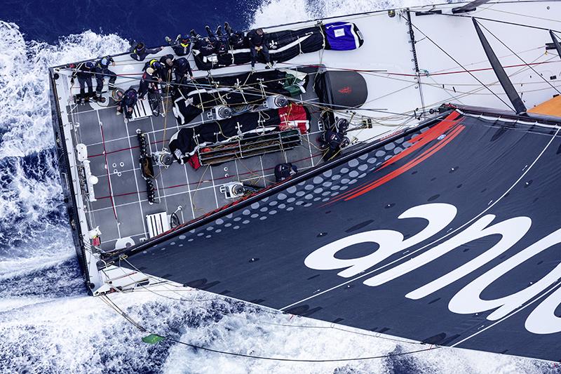 Andoo Comanche entering the Bass Straigh - 2023 Rolex Sydney Hobart Yacht Race - photo © Rolex / Andrea Francolini