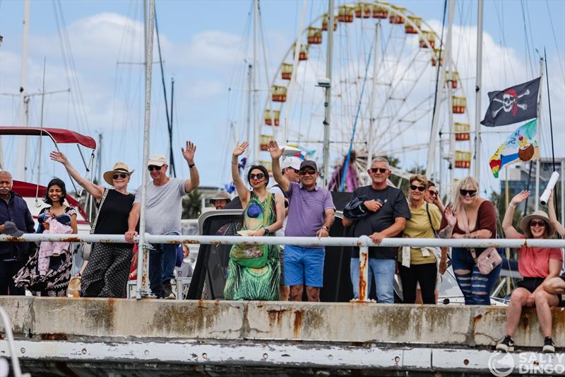 Crowds during the 2024 Festival of Sails Passage Race - photo © Salty Dingo