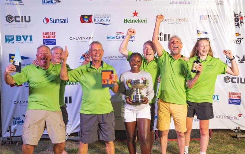 Jon Constantine's Feeling 39 Imagine of Falmouth (ANT) was the winner of CSA Club Class Modern - Antigua Sailing Week photo copyright Takumi Media taken at Antigua Yacht Club and featuring the IRC class