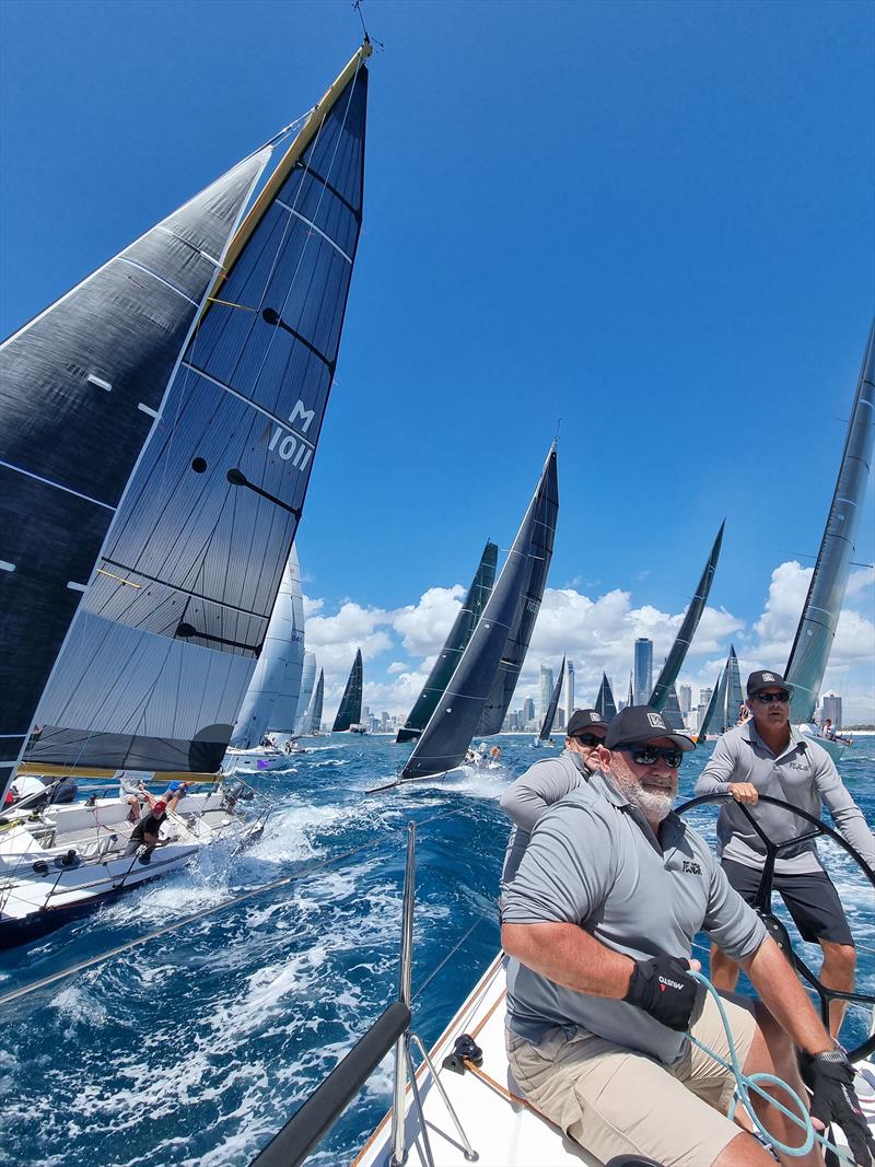 GCCM Gold Coast Mackay Yacht Race photo copyright Linda Caerdinael taken at Southport Yacht Club, Australia and featuring the IRC class