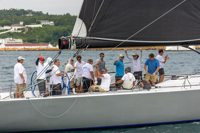 Maverick breaks Roy Disney's 22-year Mac Race record - photo © Chicago Yacht Club Race to Mackinac presented by Wintrust