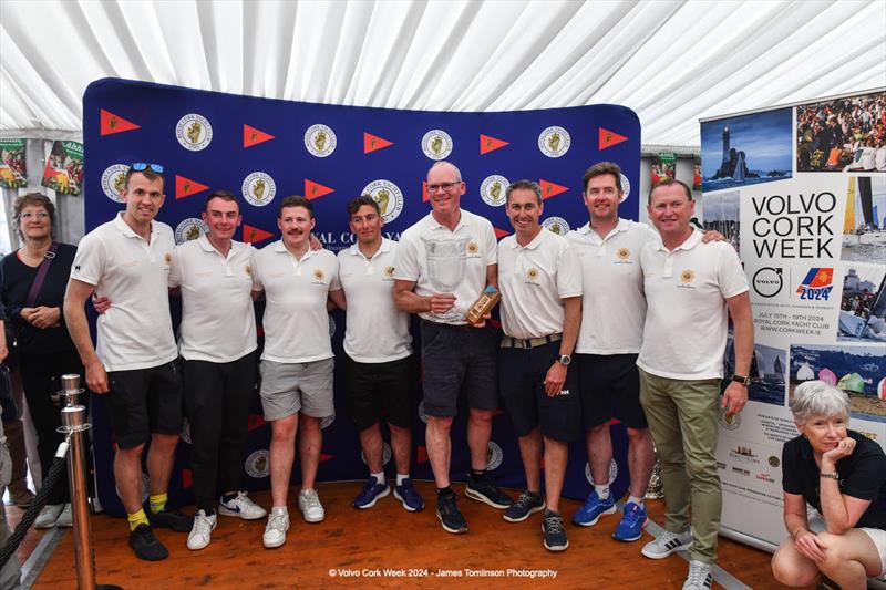 Irish Defence Forces with The Beaufort Cup - 2024 Volvo Cork Week - photo © James Tomlinson