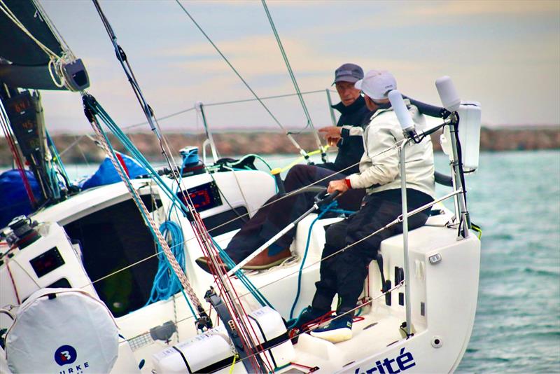 Verite - Newcastle Cruising Yacht Club members preparing for Noakes Sydney Gold Coast Yacht Race photo copyright NCYC taken at Newcastle Cruising Yacht Club and featuring the IRC class