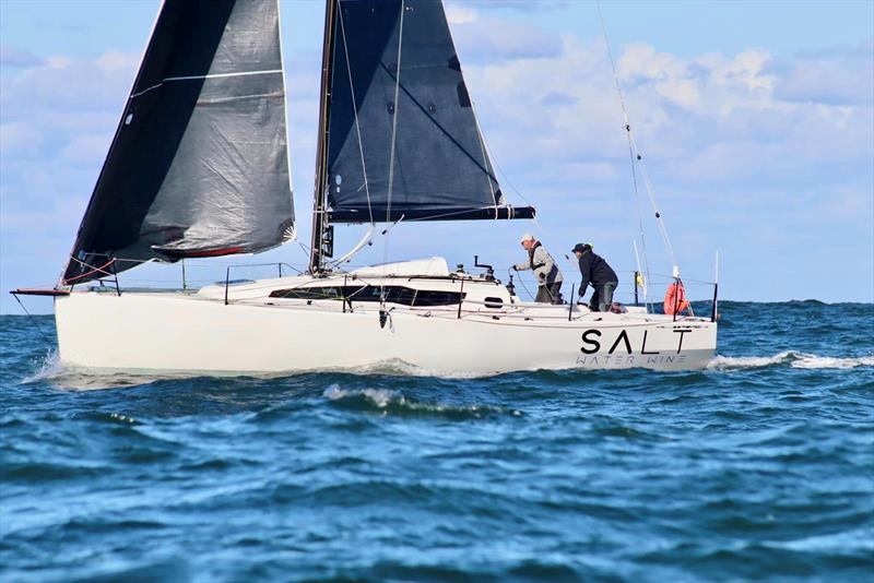 Saltwater Wine - Newcastle Cruising Yacht Club members preparing for Noakes Sydney Gold Coast Yacht Race photo copyright NCYC taken at Newcastle Cruising Yacht Club and featuring the IRC class