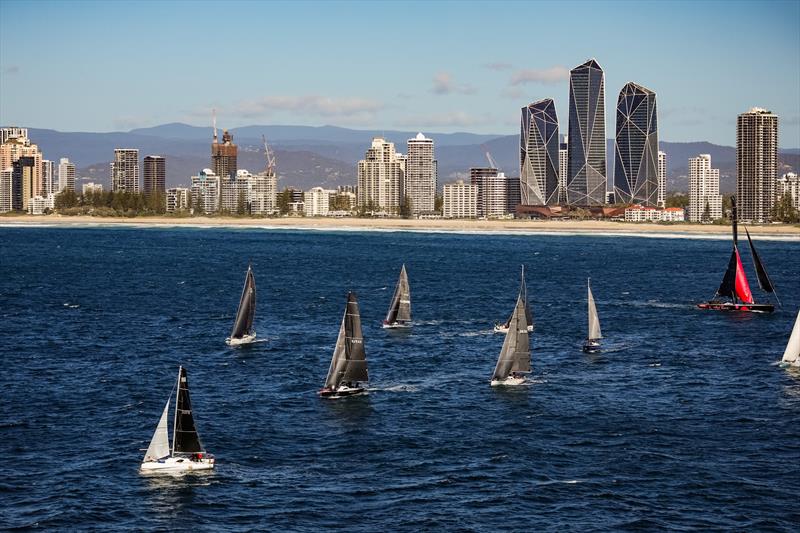 GCCM Gold Coast Mackay Yacht Race, Day 1 photo copyright Salty Dingo taken at Southport Yacht Club, Australia and featuring the IRC class