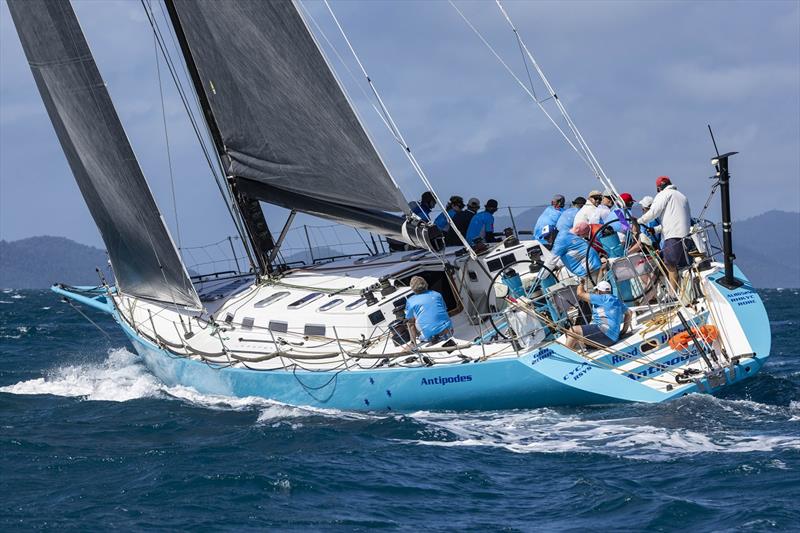 Antipodes on the race track yesterday - 2024 Ocean Dynamics and Mount Gay Airlie Beach Race Week - photo © Andrea Francolini / ABRW