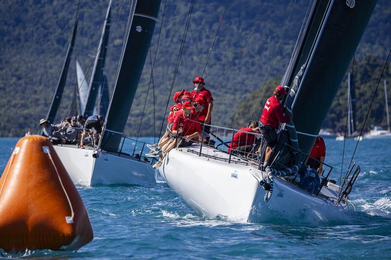 Team Hollywood aiming at a mark - Ocean Dynamics and Mount Gay Airlie Beach Race Week photo copyright Andrea Francolini / ABRW taken at Whitsunday Sailing Club and featuring the IRC class