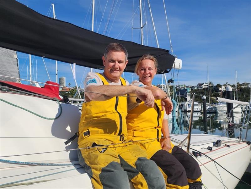  Andrew Hall launches Sail IQ Racing Team  with partner Sandra Bees - photo © Kent Gray