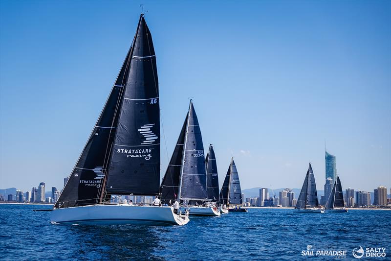 The Yacht Sales Co Sail Paradise Regatta 2024 photo copyright Salty Dingo taken at Southport Yacht Club, Australia and featuring the IRC class