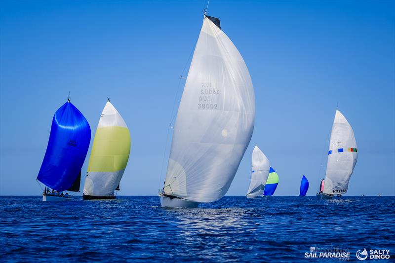 The Yacht Sales Co Sail Paradise Regatta 2024 photo copyright Salty Dingo taken at Southport Yacht Club, Australia and featuring the IRC class