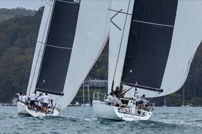 Quantock - Day 3 racing in the Pittwater Regatta 2024 photo copyright Andrea Francolini taken at Royal Prince Alfred Yacht Club and featuring the IRC class