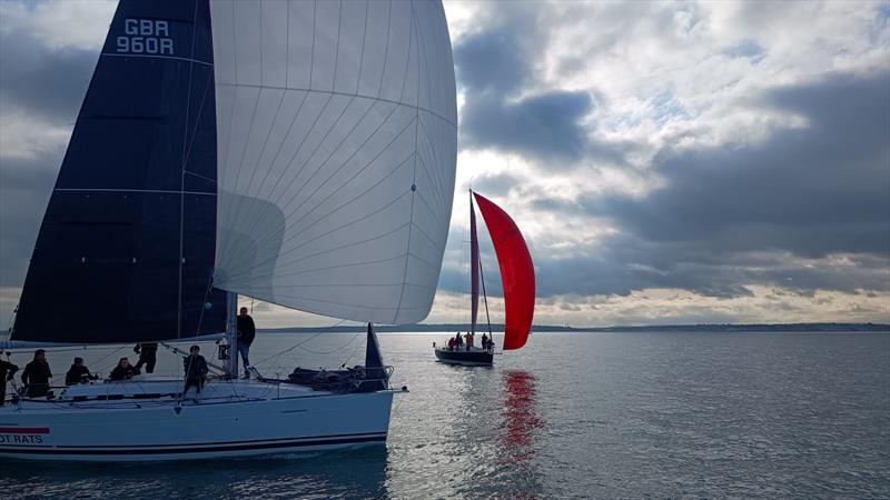 Hamble Winter Series 2024 Week 5 photo copyright HWS Team taken at Hamble River Sailing Club and featuring the IRC class