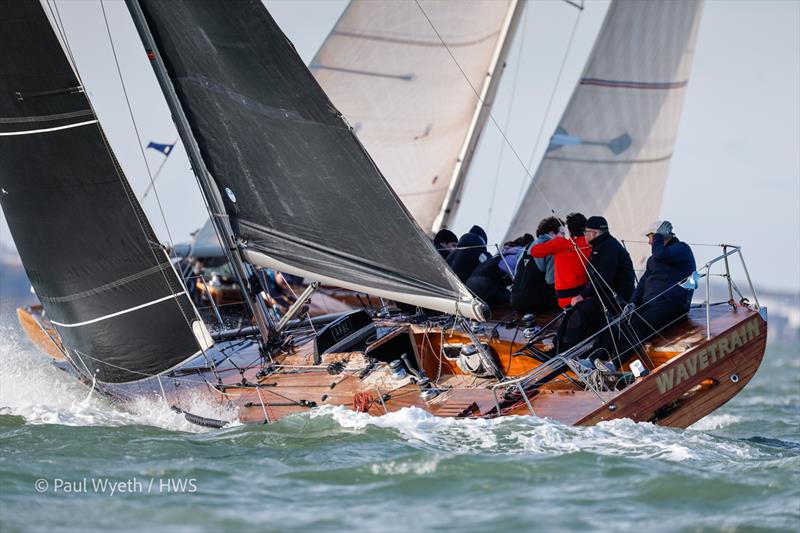 Wavetrain - Hamble Winter Series 2024 Race Week 6, sponsored by Key Yachting photo copyright Paul Wyeth / www.pwpictures.com taken at Hamble River Sailing Club and featuring the IRC class