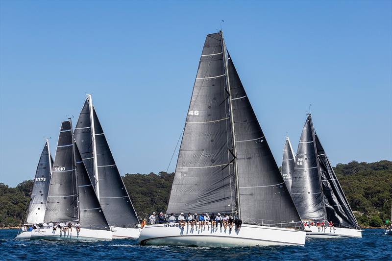 Division 1 - Khaleesi in foreground - Bullwinkle (sail no 9010) - Nautilus Marine Insurance Sydney Short Ocean Racing Championship 2024 - photo © Andrea Francolini