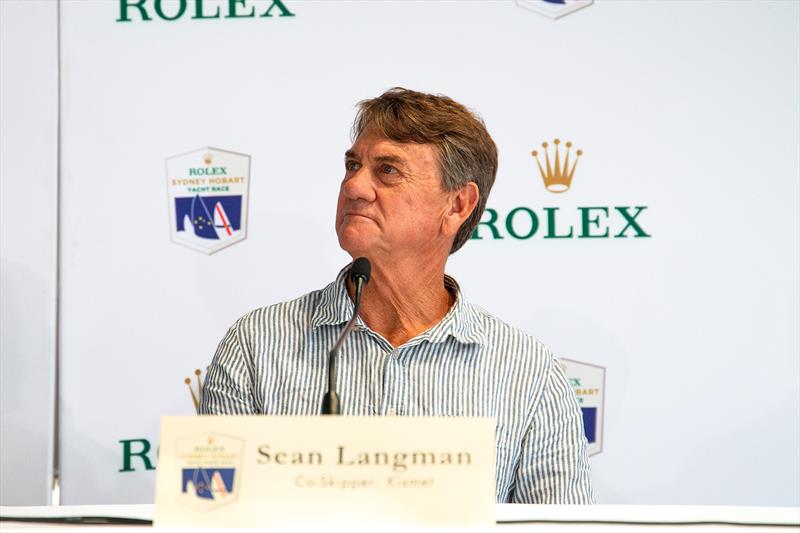 Sean Langman during the Overall Contenders press conference - photo © RSHYR | Ashley Dart