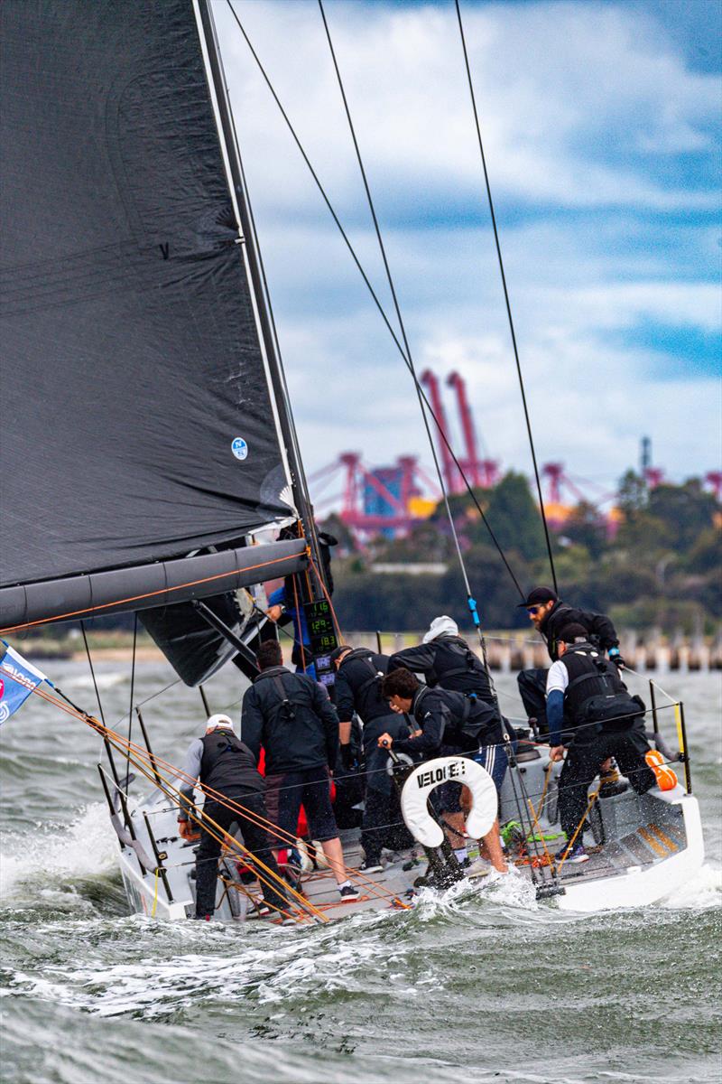 Veloce will be looking to back again a Line Honours win at least photo copyright Michael Currie taken at Ocean Racing Club of Victoria and featuring the IRC class