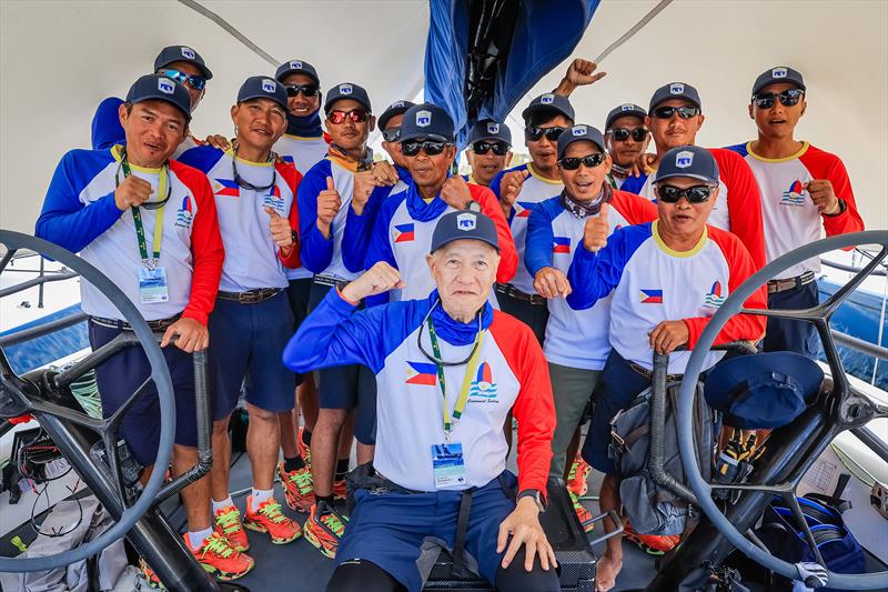 The Centennial 7 crew with Ernesto Echauz at the front photo copyright CYCA | Salty Dingo taken at Cruising Yacht Club of Australia and featuring the IRC class