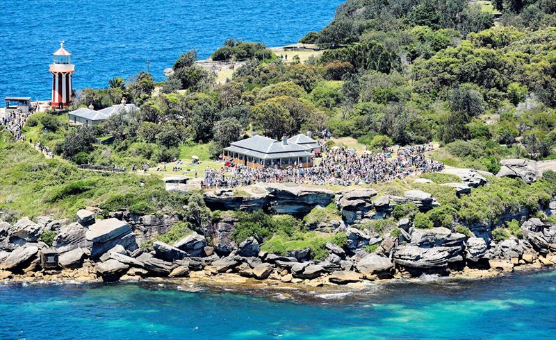 Spectators watch the 2024 Rolex Sydney Hobart Yacht Races tart on Sydney Harbour - photo © ROLEX | Carlo Borlenghi