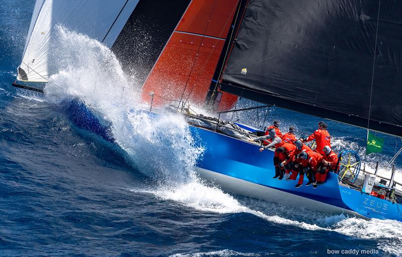 Zeus in the 2024 Sydney Hobart photo copyright Bow Caddy Media taken at Cruising Yacht Club of Australia and featuring the IRC class