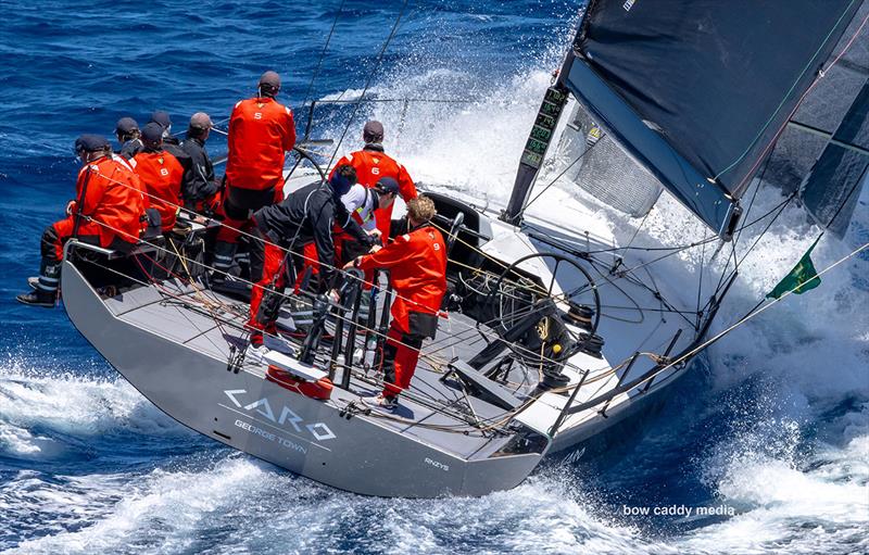 Caro in the 2024 Sydney Hobart photo copyright Bow Caddy Media taken at Cruising Yacht Club of Australia and featuring the IRC class