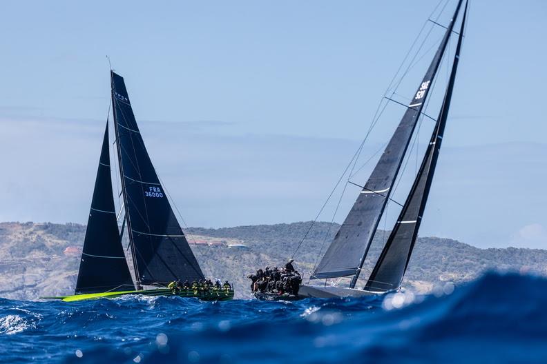 Frederic Puzin's Carkeek 54 Daguet 5 had a colossal battle with Niklas Zennstrom's Carkeek 52 Rán - RORC Caribbean 600 - photo © Arthur Daniel