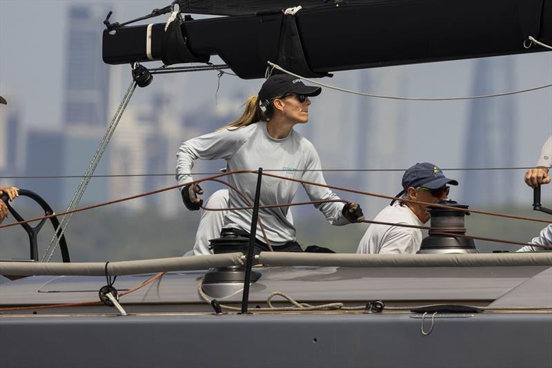 Margot Van der Poel Trimmig on Daguet 2 - Nautilus Marine Insurance Sydney Harbour Regatta - photo © Andrea Francolini