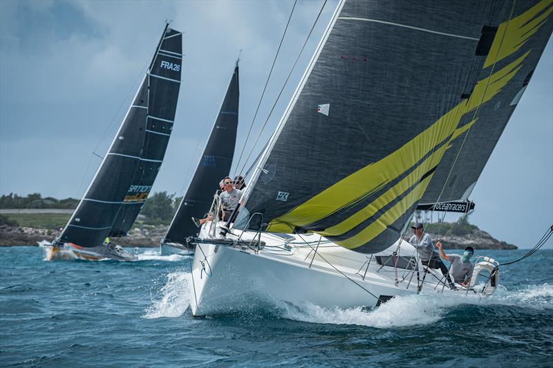 45th St. Maarten Heineken Regatta Day 1: Pogo 12.50 Hermes had a strong performance against their Class40 cousins racing around the island - photo © Laurens Morel / www.saltycolours.com