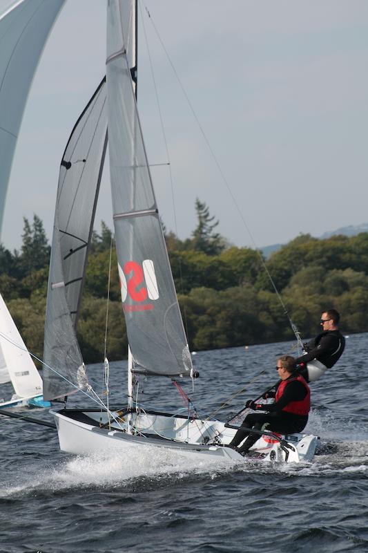 13th Great North Asymmetric Challenge photo copyright William Carruthers taken at Bassenthwaite Sailing Club and featuring the ISO class