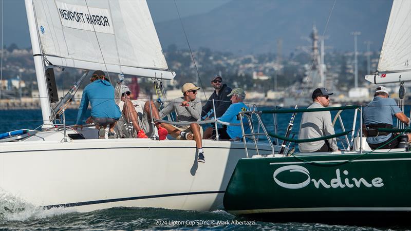 2024 Lipton Cup photo copyright Mark Albertazzi taken at San Diego Yacht Club and featuring the J105 class