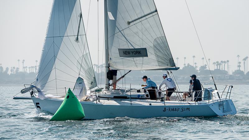 2024 Lipton Cup photo copyright Mark Albertazzi taken at San Diego Yacht Club and featuring the J105 class