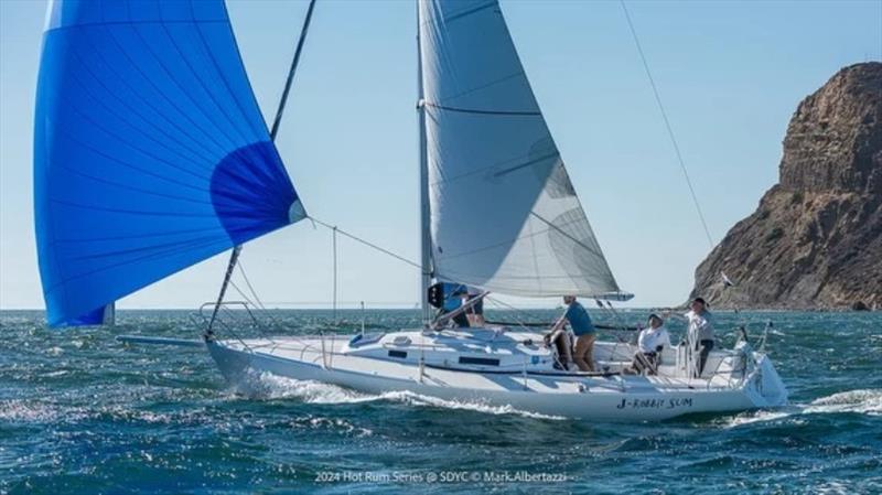 2024 Hot Rum Series I photo copyright Mark Albertazzi taken at San Diego Yacht Club and featuring the J105 class