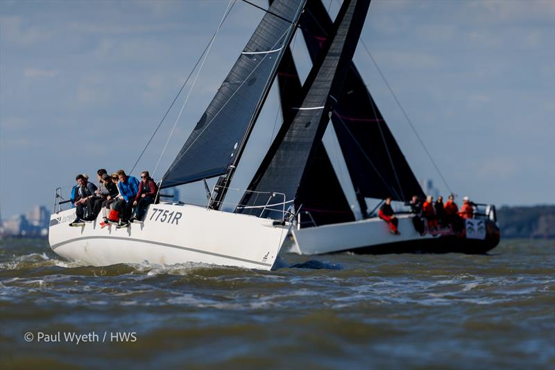 J111 Journeymaker II, GBR 7751, Hamble Winter Series 2024 photo copyright Paul Wyeth / HWS taken at Hamble River Sailing Club and featuring the J111 class