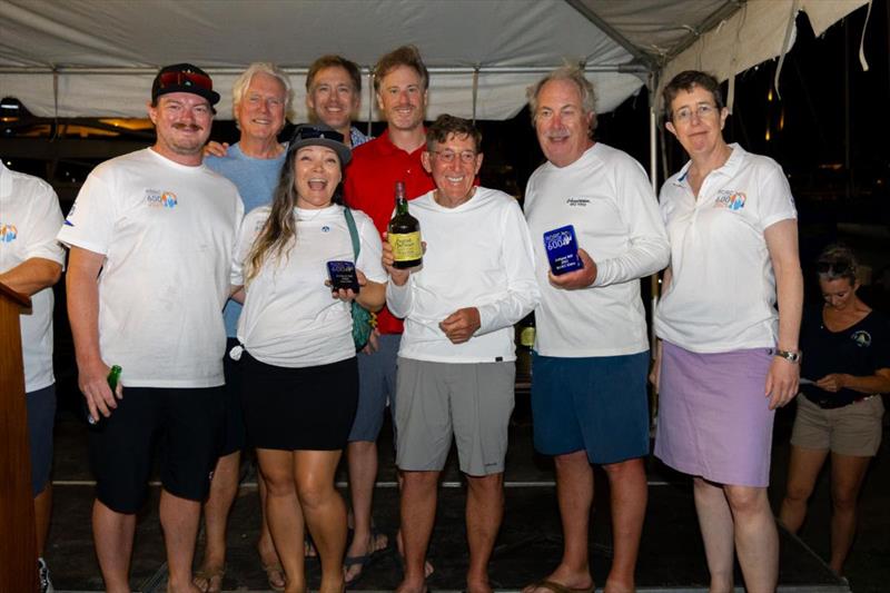 Bob Manchester and team on J/133 Vamoose - Antigua 360 Race - photo © Tim Wright / Photoaction.com