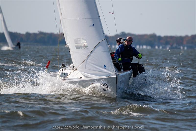 2024 J/22 World Championship photo copyright Christopher Howell taken at Eastport Yacht Club and featuring the J/22 class