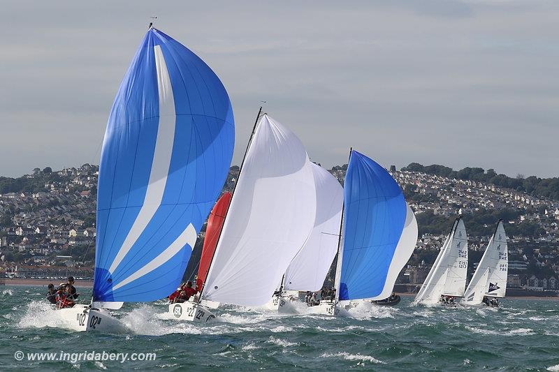 Darwin Escapes 2019 J/70 Worlds at Torbay day 2 - photo © Ingrid Abery / www.ingridabery.com